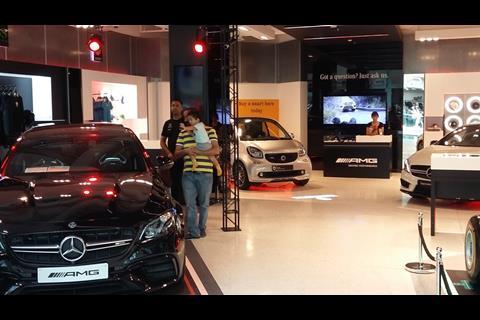 westfield stratford mercedes interior